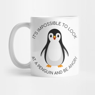 it's impossible to look at penguin and be angry Mug